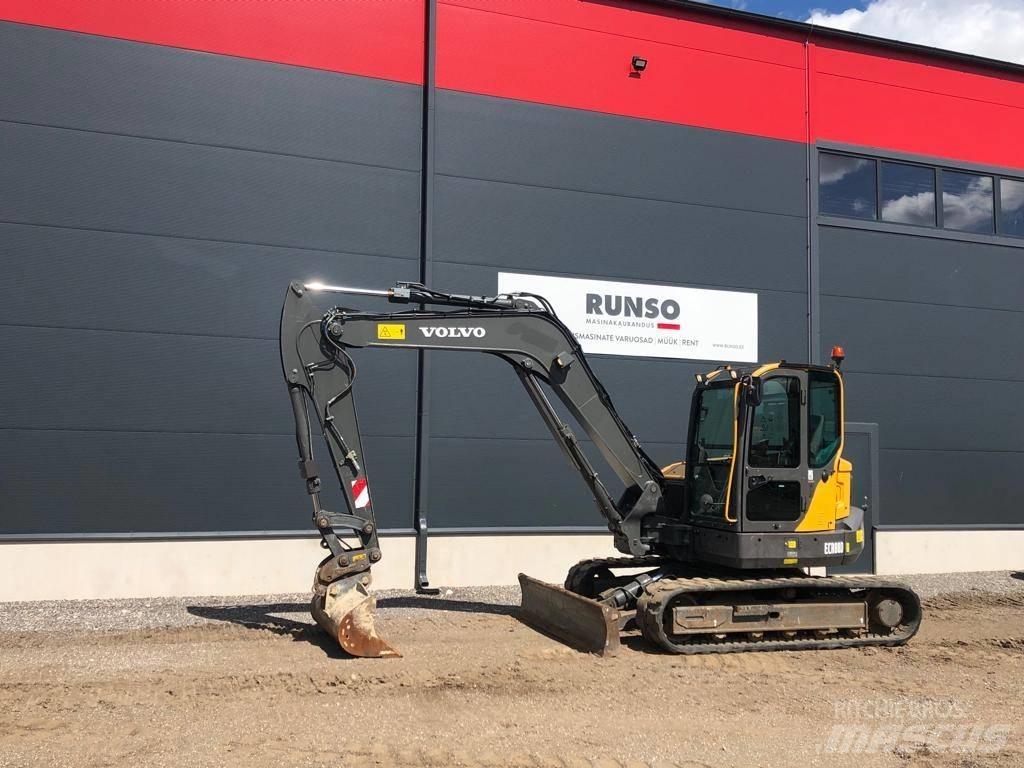 Volvo ECR 88 D Midigraafmachines 7t - 12t