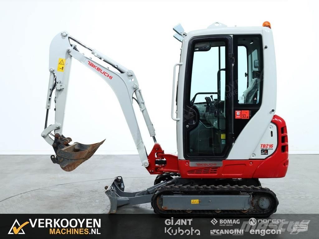 Takeuchi TB216 Minigraafmachines < 7t