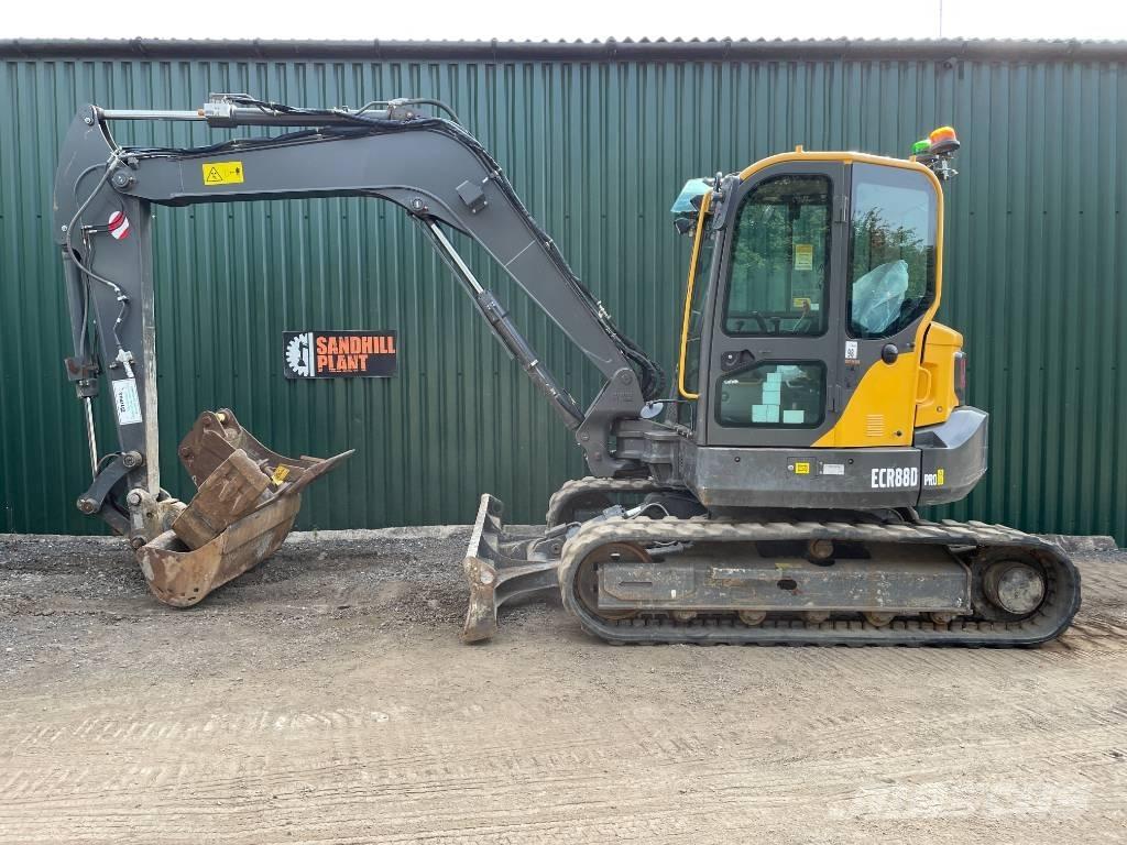 Volvo ECR 88 D PRO Midigraafmachines 7t - 12t