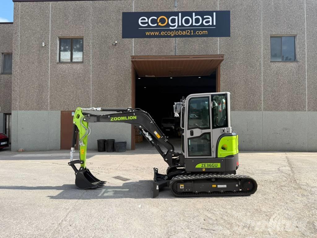 Zoomlion ZE 36 GU Minigraafmachines < 7t