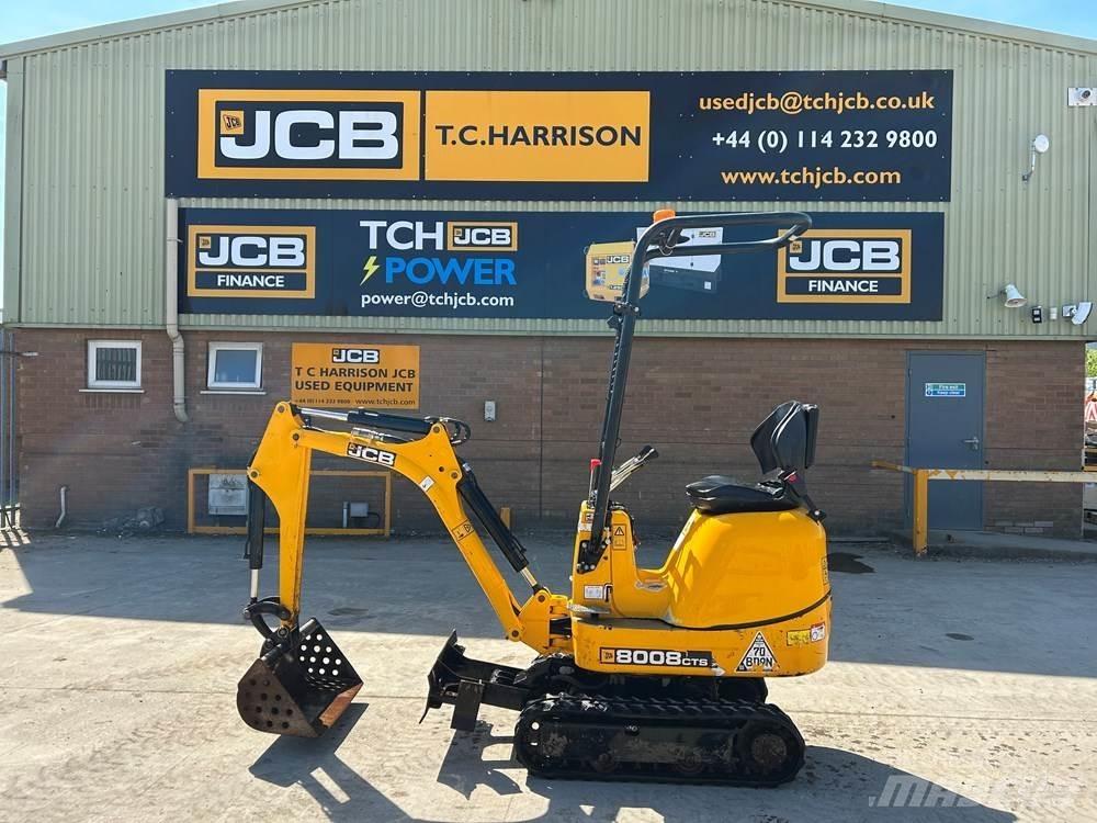 JCB MICRO 8008 Minigraafmachines < 7t