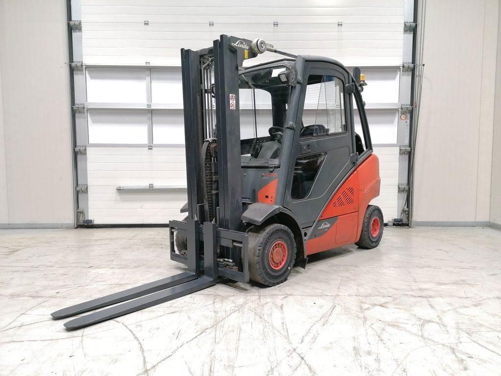 Linde H25T-02 LPG heftrucks