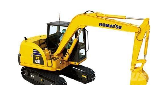 Komatsu PC 60-8 Minigraafmachines < 7t