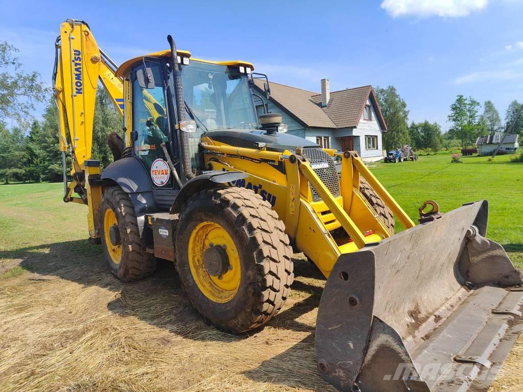 Komatsu WB 97 S-8 Graaf-laadcombinaties