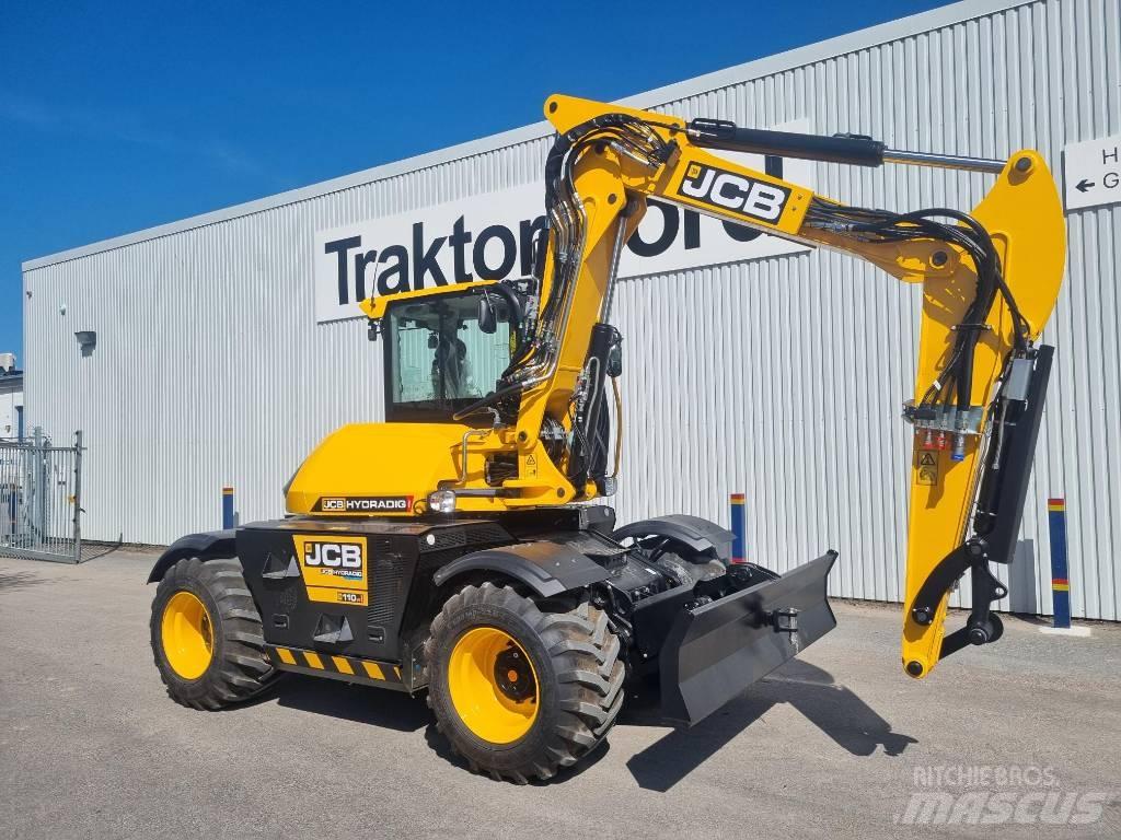JCB Hydradig 110W Wielgraafmachines