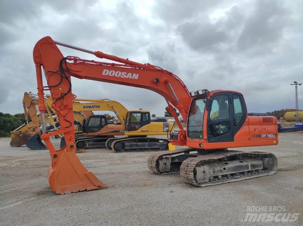 Doosan DX 180 LC Rupsgraafmachines