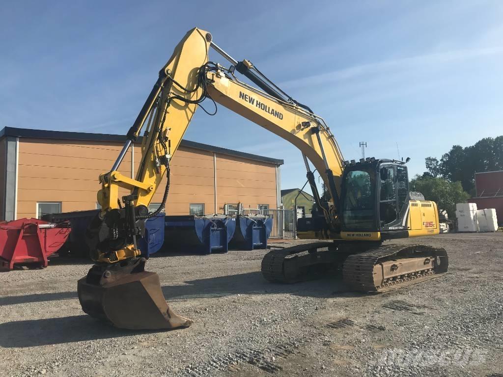 New Holland E 215 C Rupsgraafmachines
