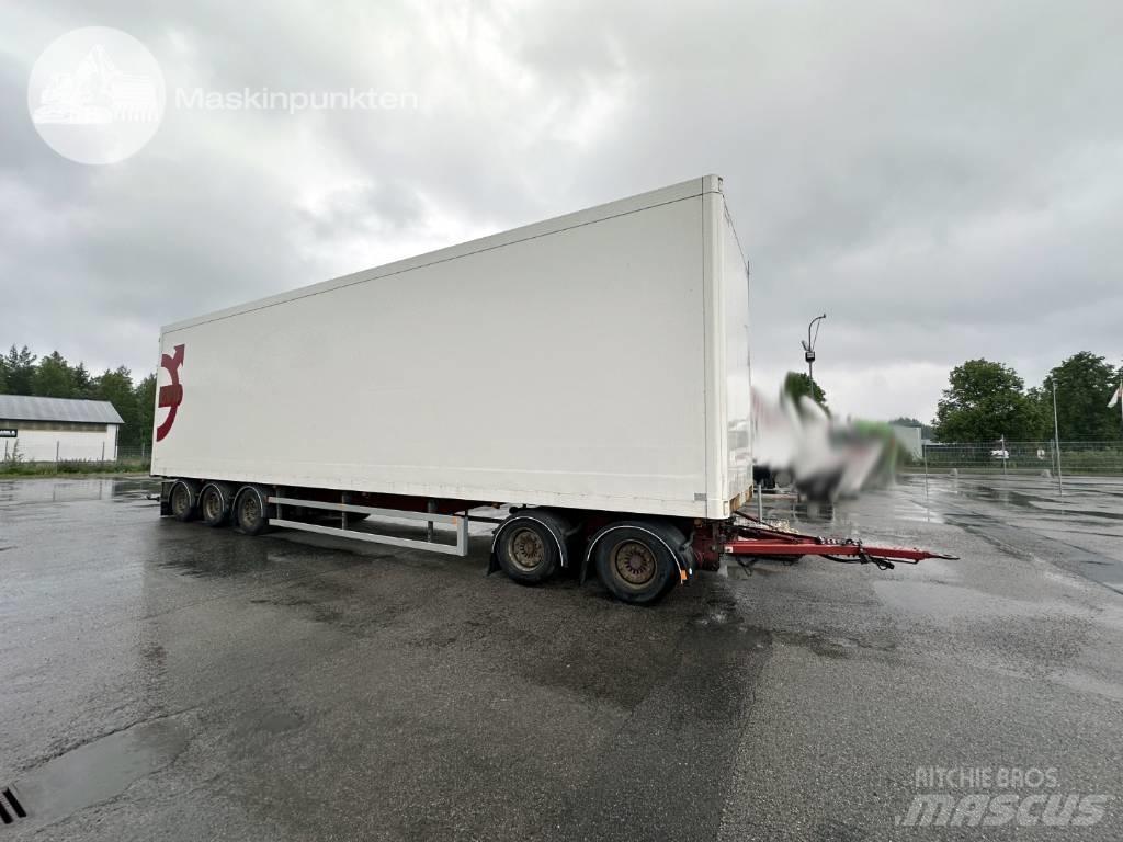 Ekeri S9-D Gesloten opbouw trailers