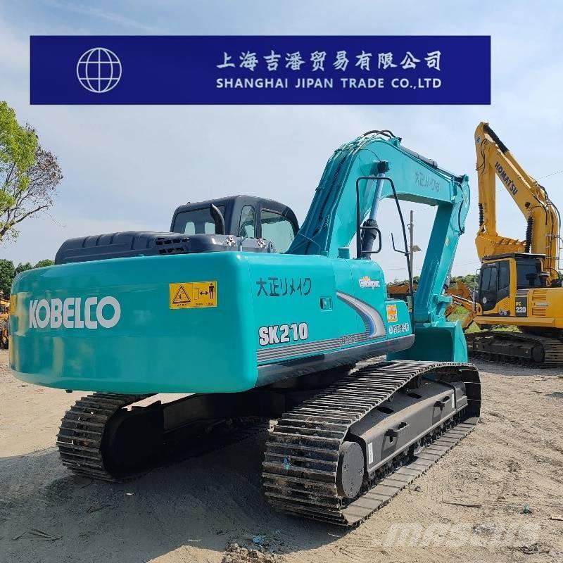 Kobelco SK 210 Rupsgraafmachines