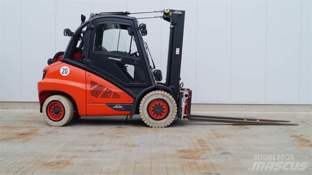 Linde H50T/600 LPG heftrucks