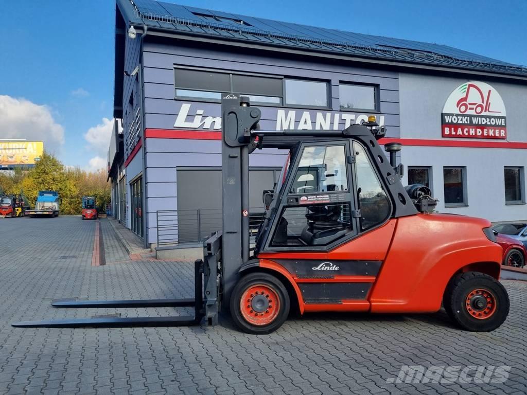 Linde H80T-1100 LPG heftrucks
