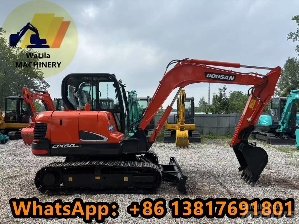 Doosan DX 60 Minigraafmachines < 7t