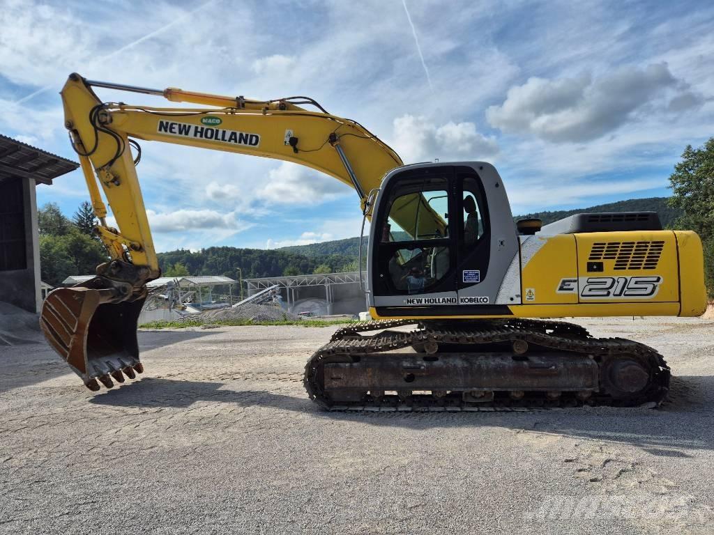 New Holland E 215 Rupsgraafmachines