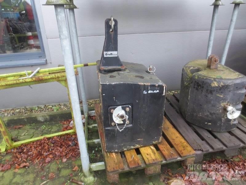Saphir 1800kg MUFO Overige accessoires voor tractoren