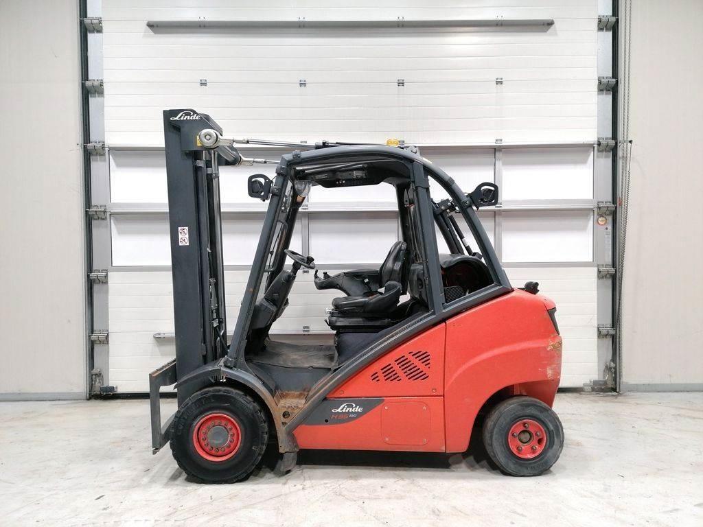 Linde H35T-02 LPG heftrucks