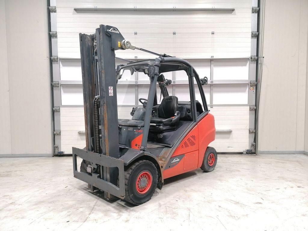 Linde H35T-02 LPG heftrucks
