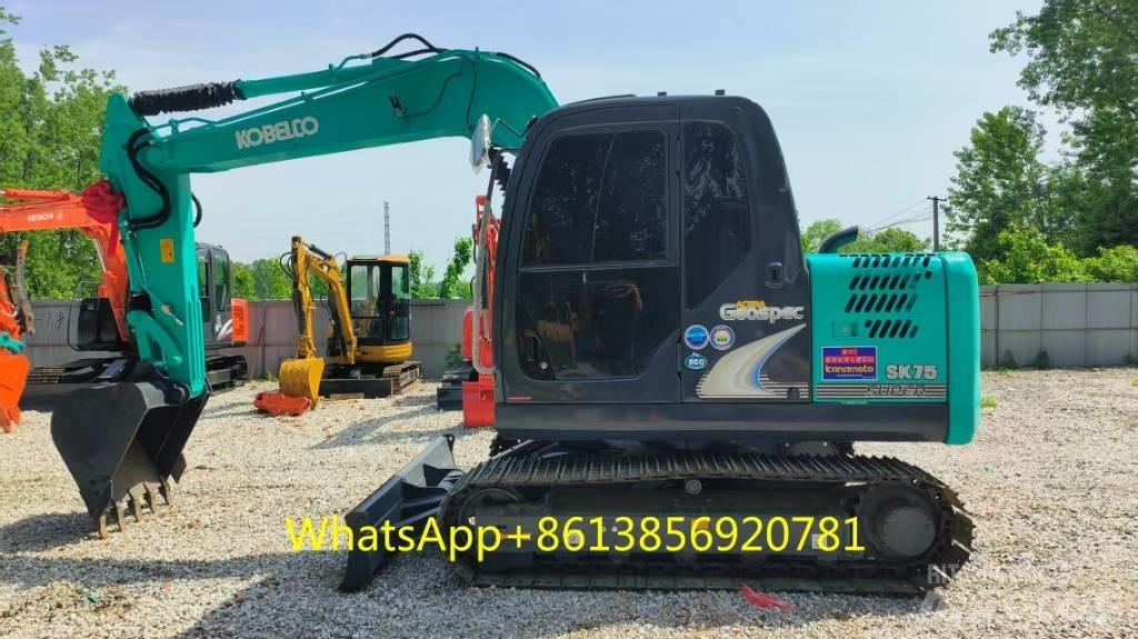 Kobelco SK 75 Rupsgraafmachines