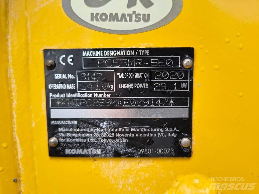 Komatsu PC55 MR-5 Minigraafmachines < 7t