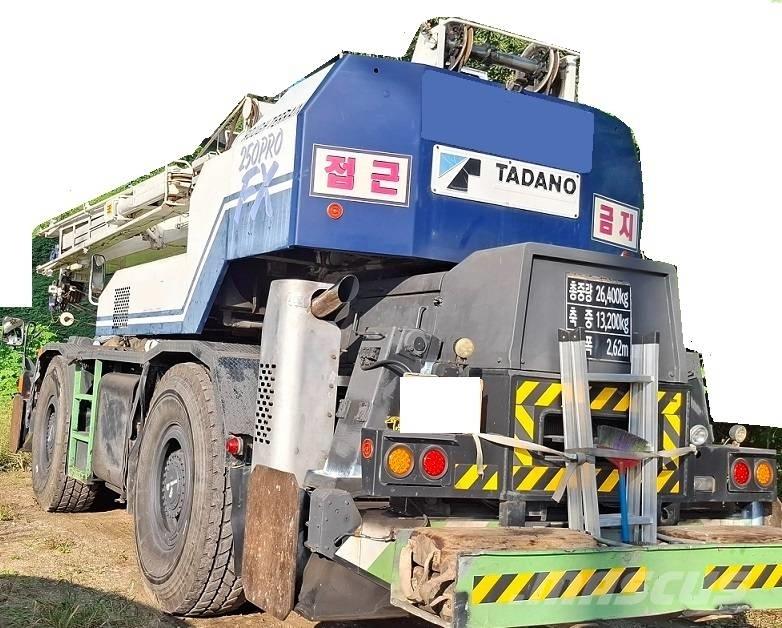 Tadano TR 250 M Ruw terrein kranen