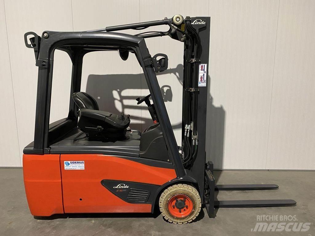 Linde E16L-386 Elektrische heftrucks
