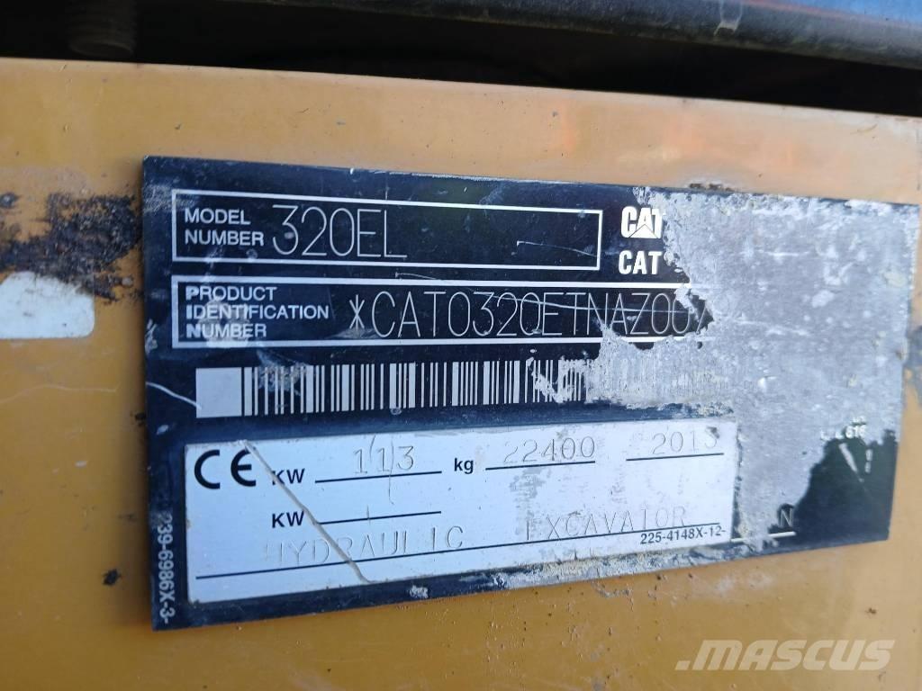 CAT 320EL Rupsgraafmachines