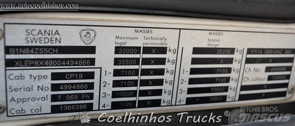 Scania 114 G 380 Graantransporter