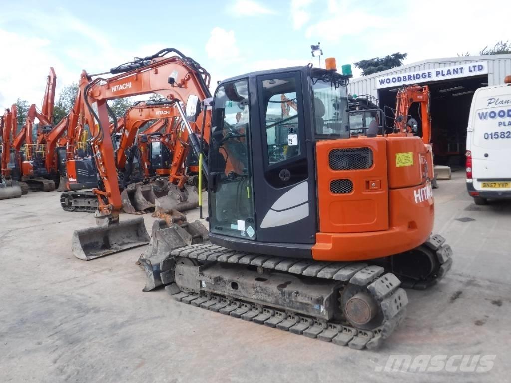Hitachi ZX 85 US B-6 Midigraafmachines 7t - 12t