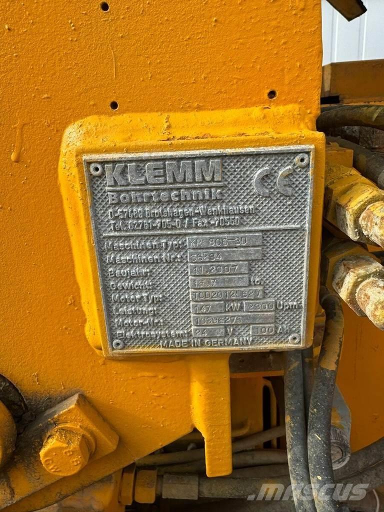 Klemm KR 806-3D Zware boorinstallaties