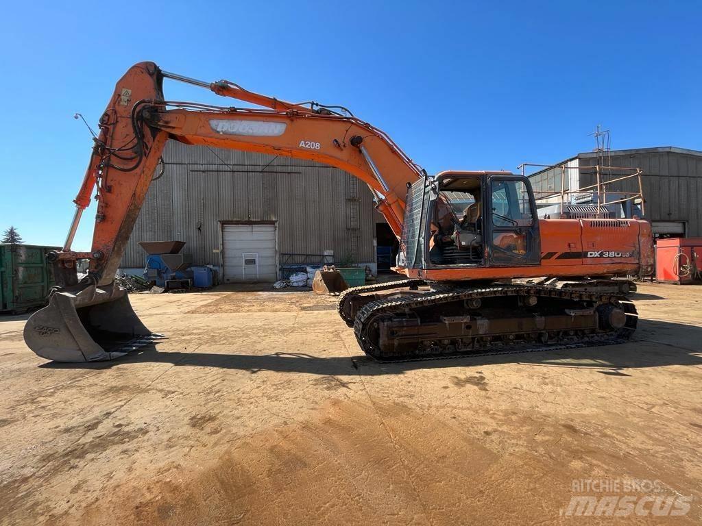 Doosan DX 380 LC Rupsgraafmachines