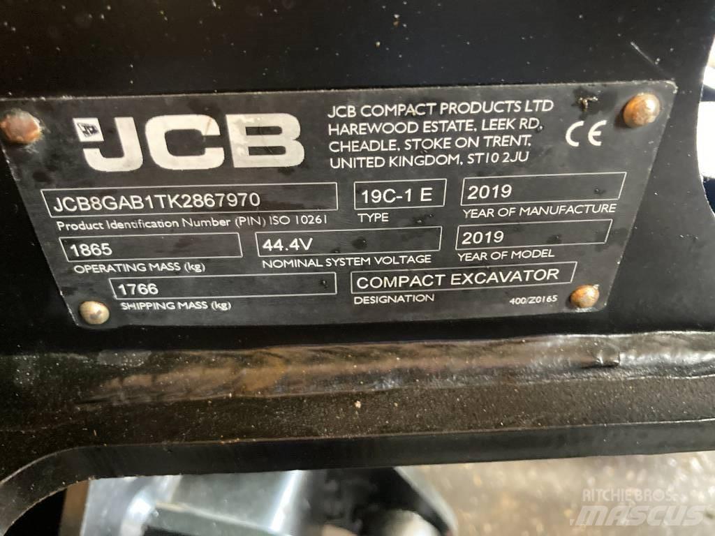JCB 19 C-IETEC Minigraafmachines < 7t