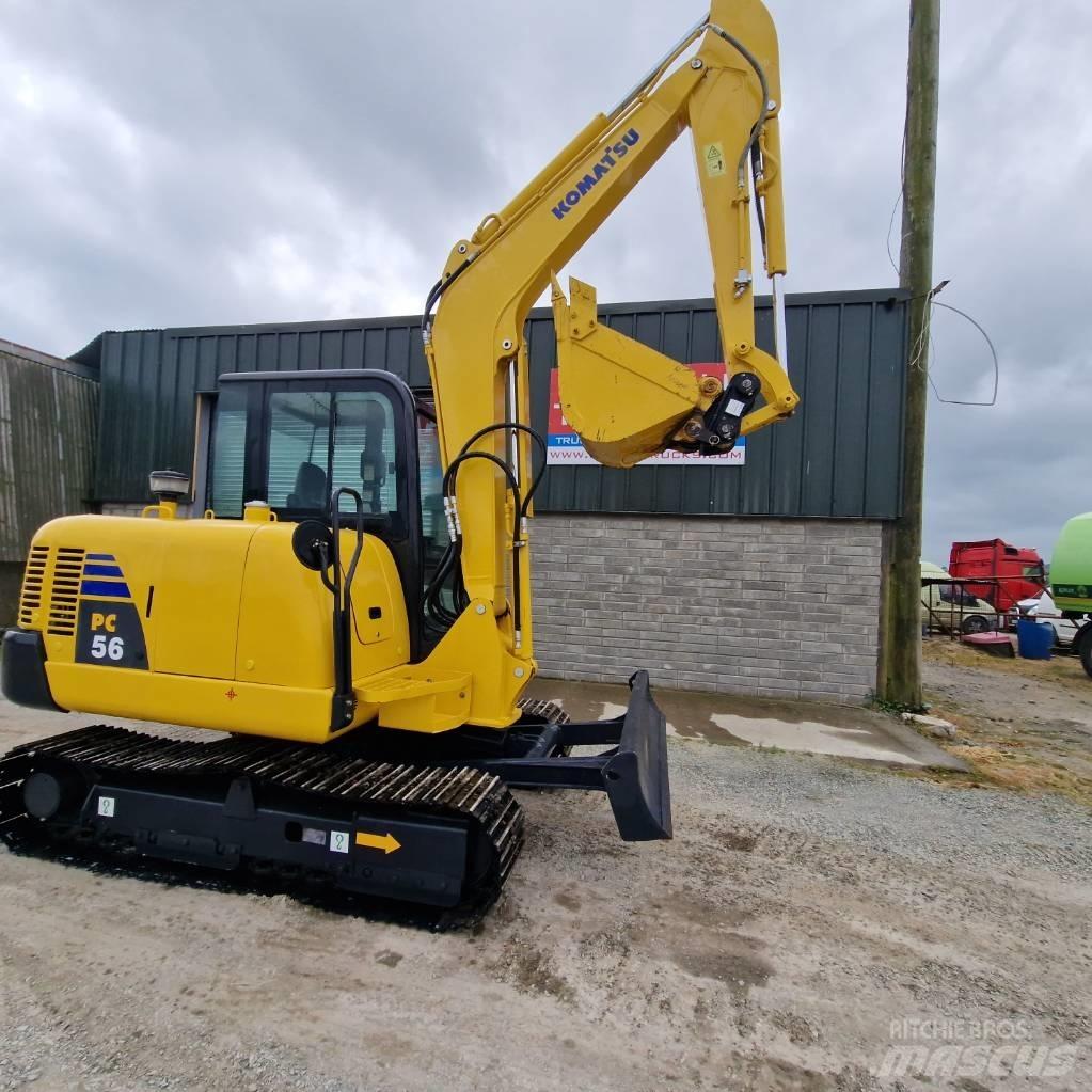 Komatsu PC56-7 Minigraafmachines < 7t