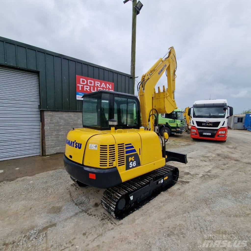 Komatsu PC56-7 Minigraafmachines < 7t