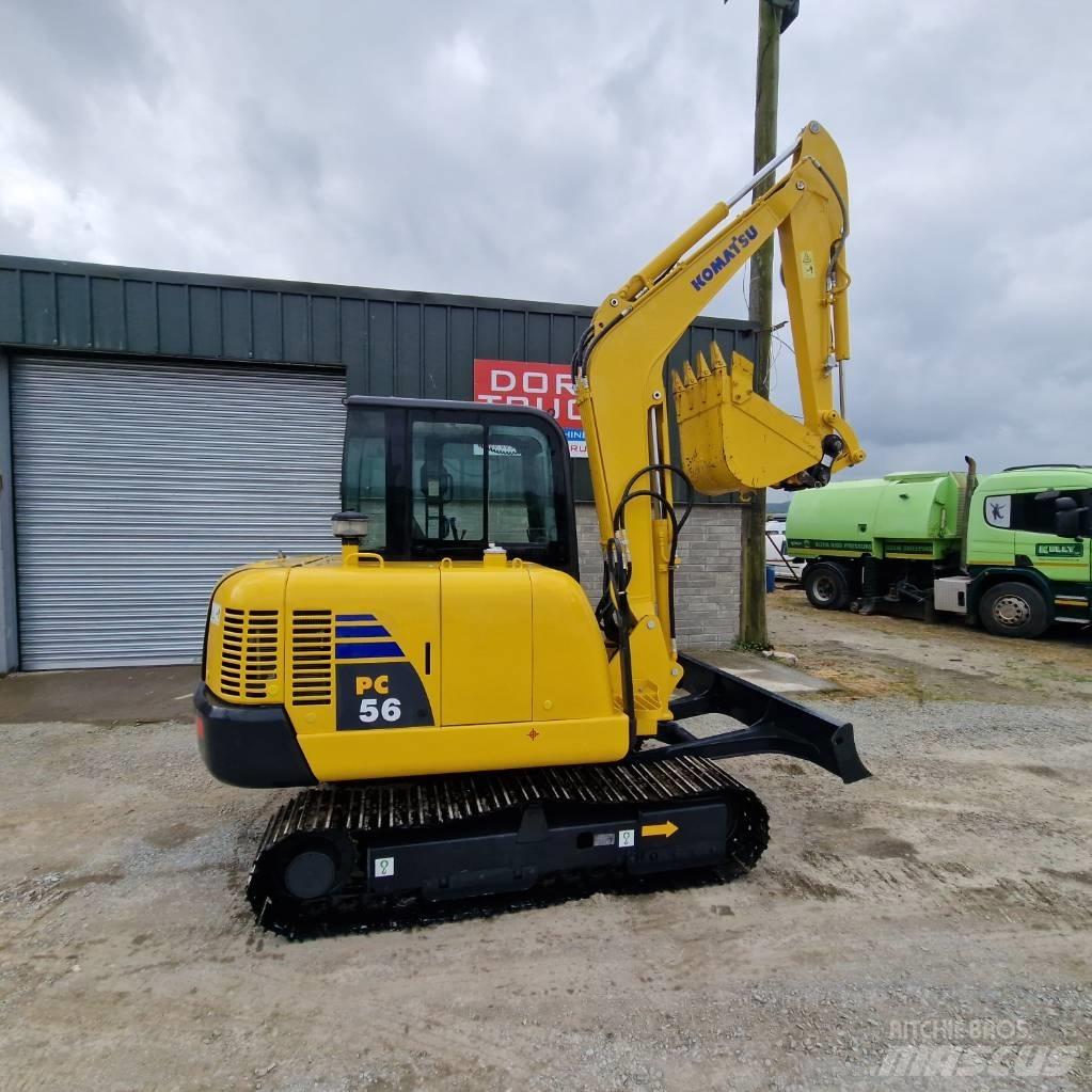 Komatsu PC56-7 Minigraafmachines < 7t