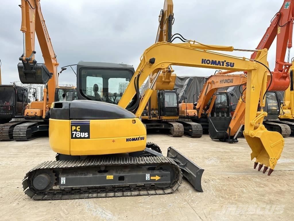 Komatsu PC78US Midigraafmachines 7t - 12t