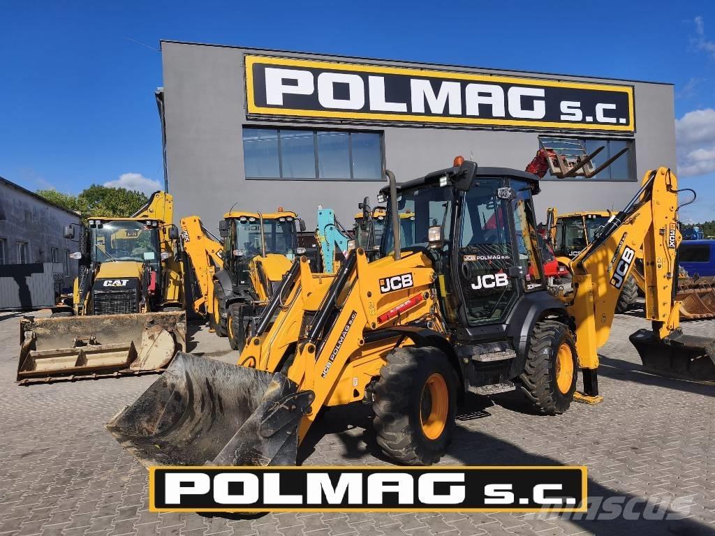 JCB 3 CX Compact Graaf-laadcombinaties