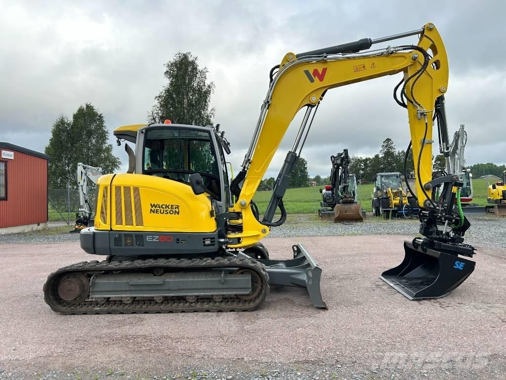 Wacker Neuson EZ80 Midigraafmachines 7t - 12t