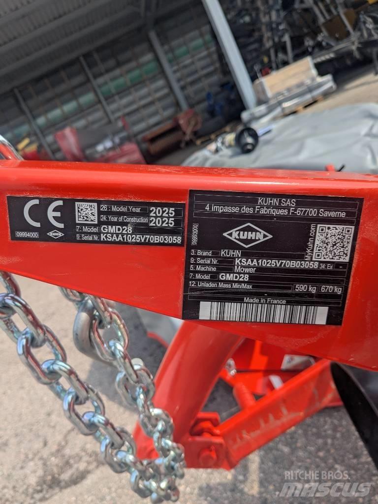 Kuhn GMD 28 Maaiers