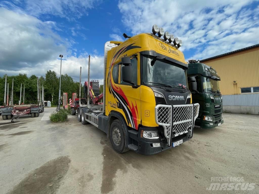 Scania R650 Hout-Bakwagens