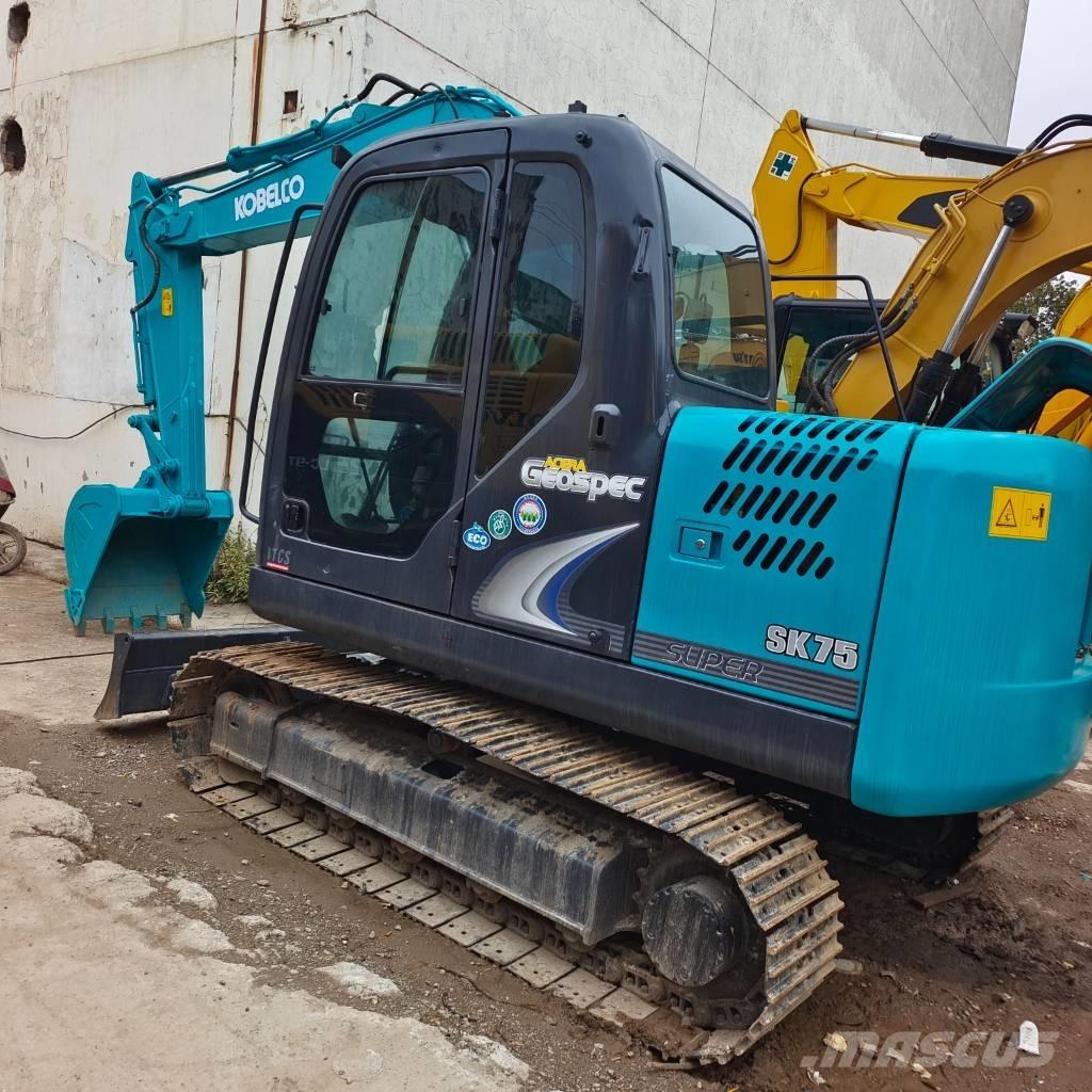 Kobelco SK 75 CSR Rupsgraafmachines
