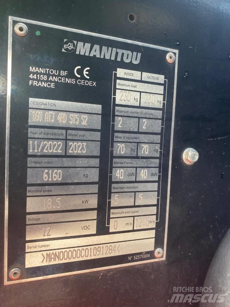 Manitou 160 ATJ Knikarmhoogwerkers