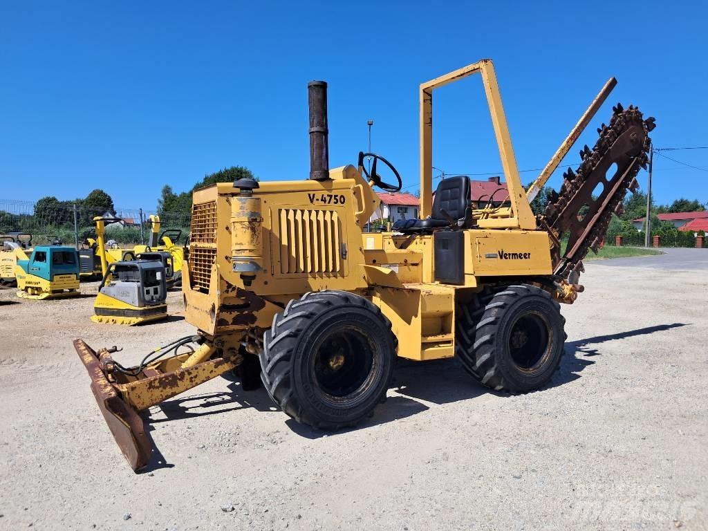 Vermeer V4750 Sleuvengravers