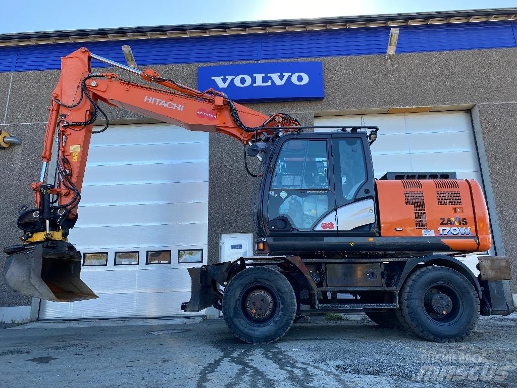 Hitachi ZX170w-6 2P Wielgraafmachines