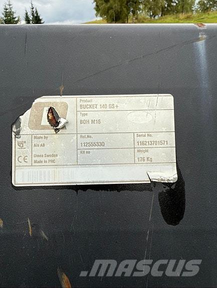  Ålø Quicke GS+ 140 Universele aanhangers