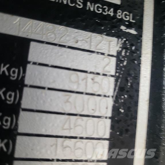 Bailey 12 T dumper Universele aanhangers