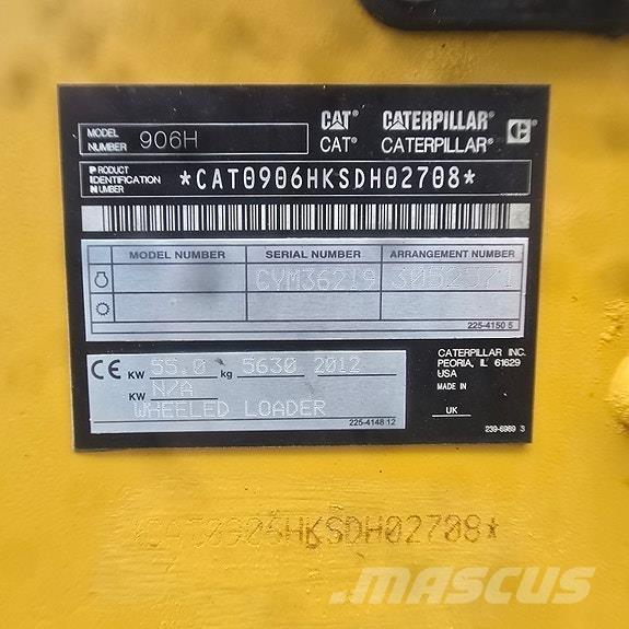 CAT 906H Wielladers