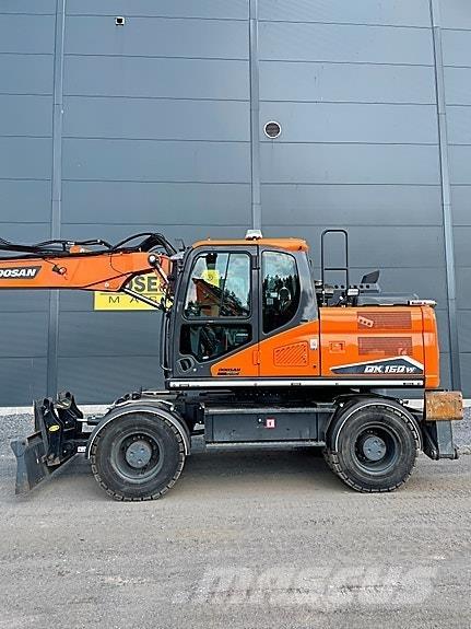 Doosan DX160W-7 Rupsgraafmachines