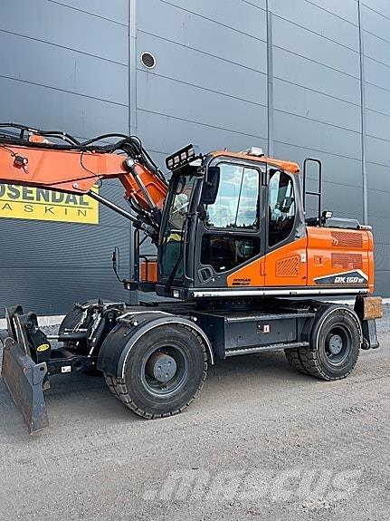 Doosan DX160W-7 Rupsgraafmachines