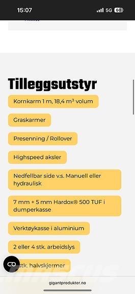 Gigant Gd150 Universele aanhangers