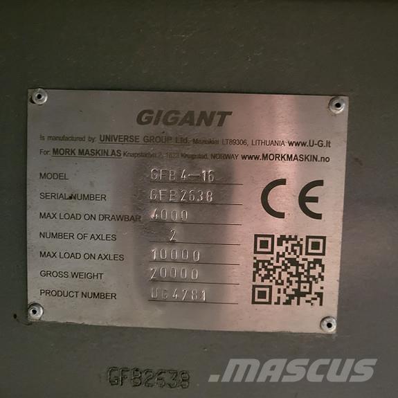 Gigant GFB 4-16 Universele aanhangers