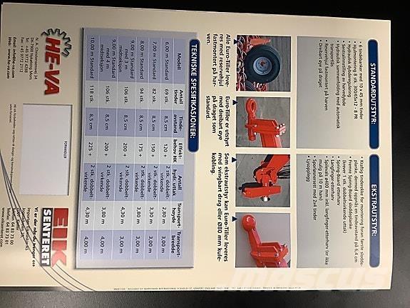 He-Va Euro-Tiller Overige grondbewerkingsmachines en accessoires
